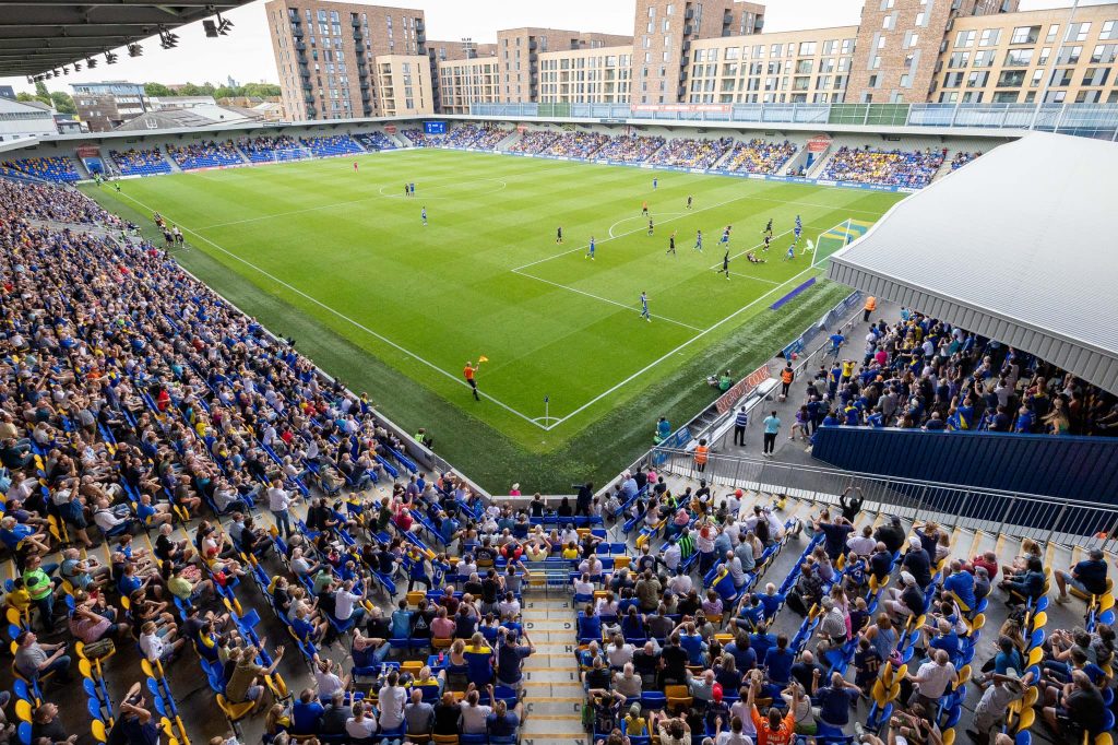 футбол стадион англия уимблдон Plough Lane