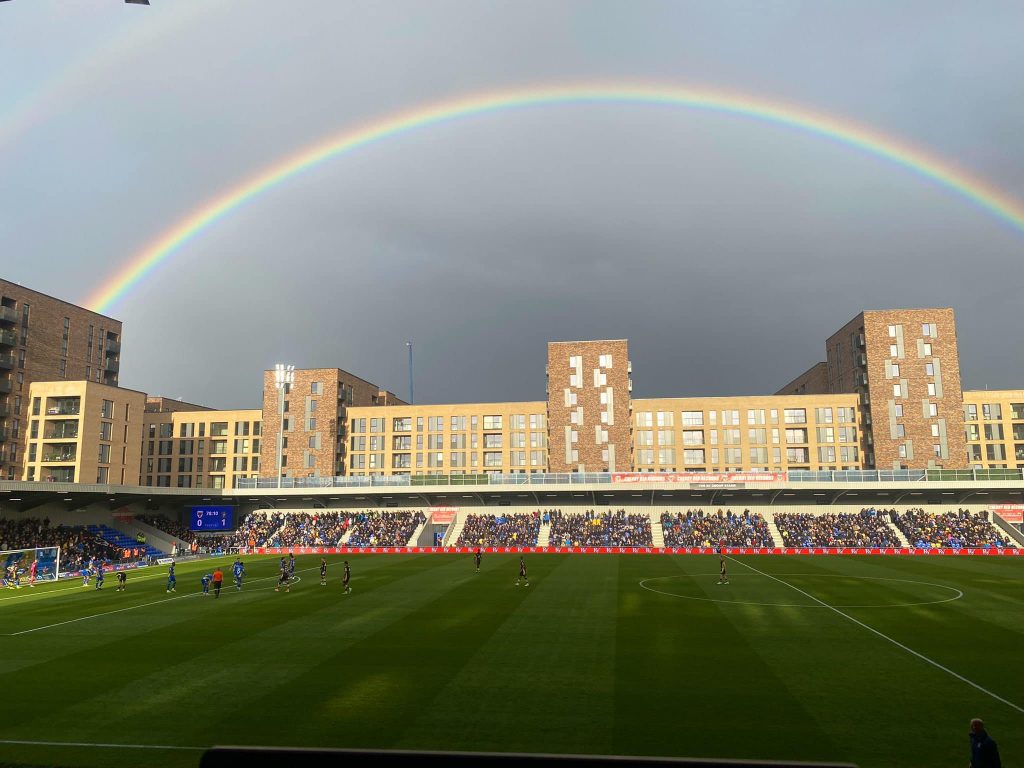 футбол стадион англия уимблдон Plough Lane