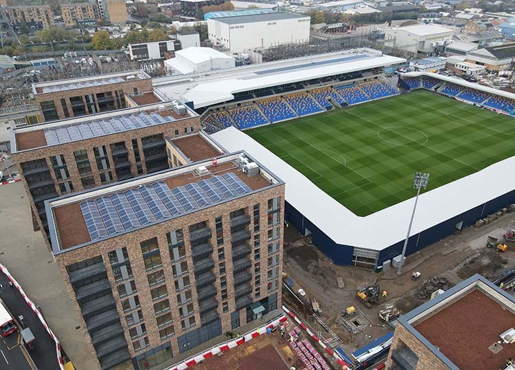 футбол стадион англия уимблдон Plough Lane