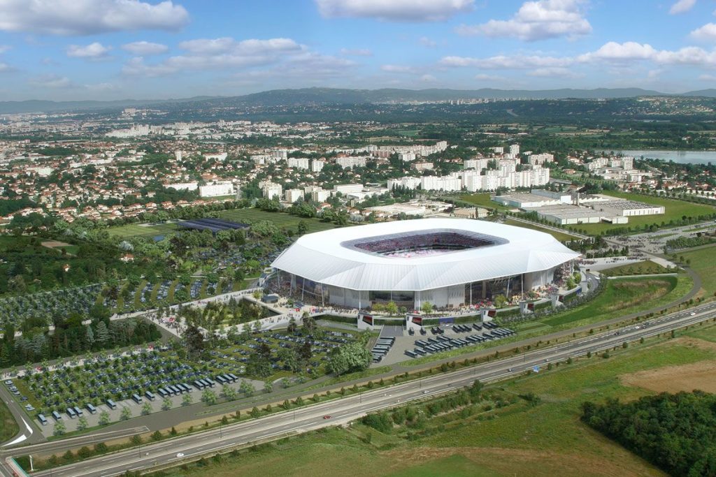 футбол стадион парк олимпик лионне Лион франция