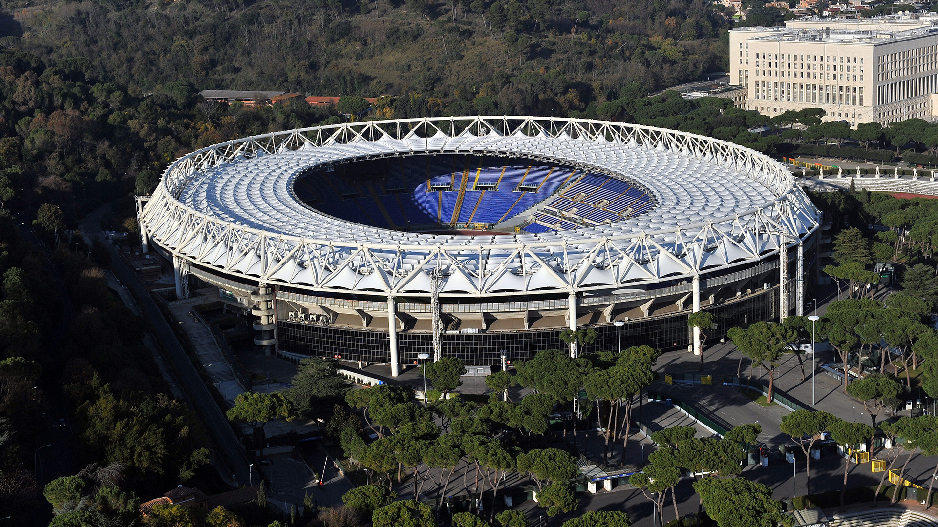 Футбол стадион рим Рома Лацио стадио олимпико италия