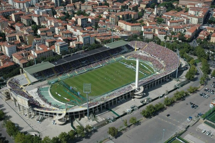 футбол стадион Артемио Франки Фиорентина серия-а италия