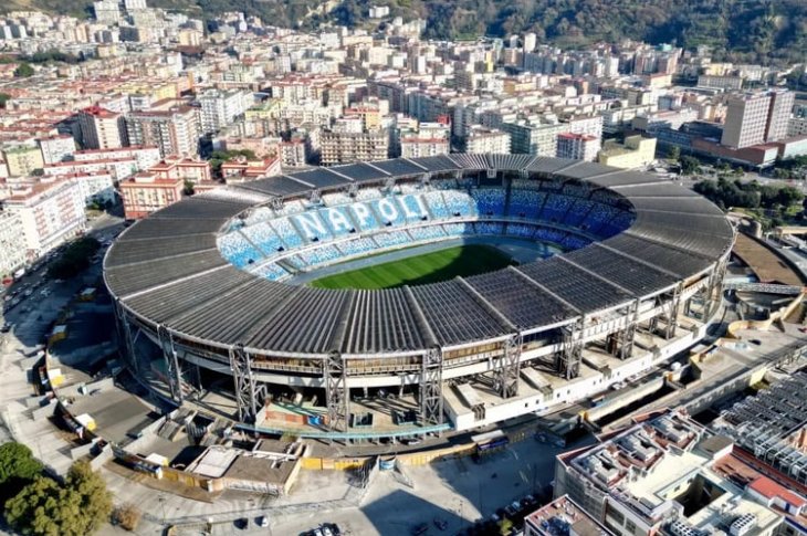 футбол стадион Диего Армандо Марадона Наполи Серия А Италия