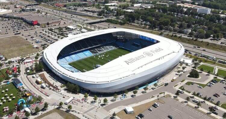 футбол стадион Альянц Филд Allianz Field Миннесота МЛС США